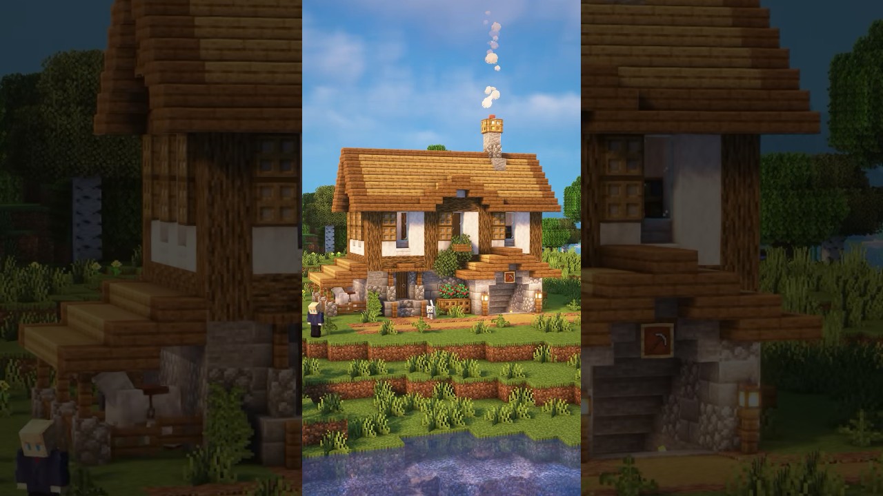 Minecraft Starter House🏠