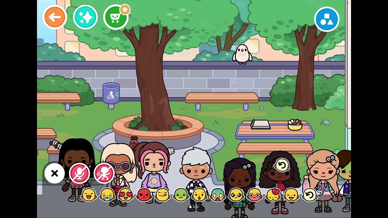 Toca boca la fille qui retrouve ses deux amis d’enfance au secondaire partie 2￼