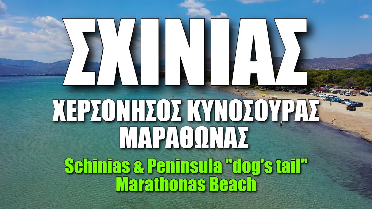 Σχινιάς & Χερσόνησος Κυνόσουρας Μαραθώνα | Schinias & Peninsula 