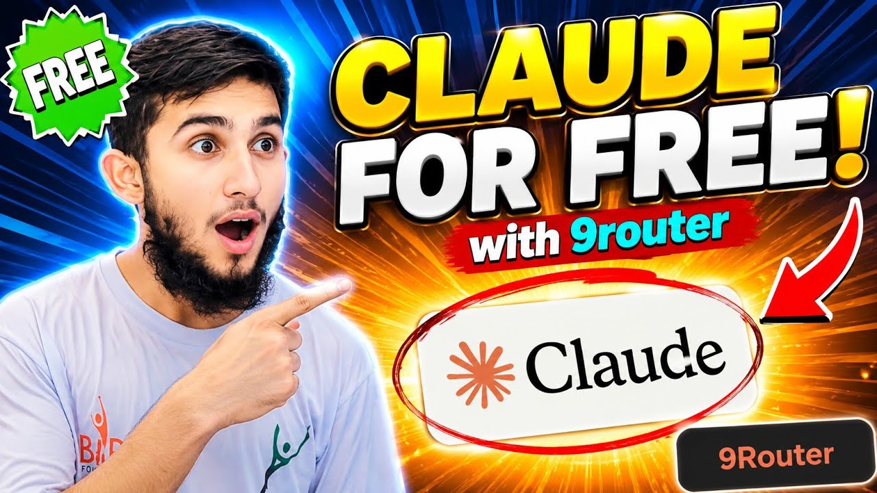 How to Use Claude for FREE via 9Router (2026 Guide)
