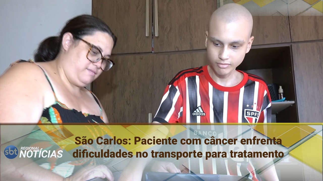 São Carlos: Paciente com câncer enfrenta dificuldades no transporte para tratamento (19/02/2026)