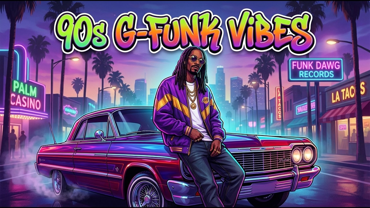 Golden Era Hip Hop 🔥 90s West Coast G-Funk Vibes