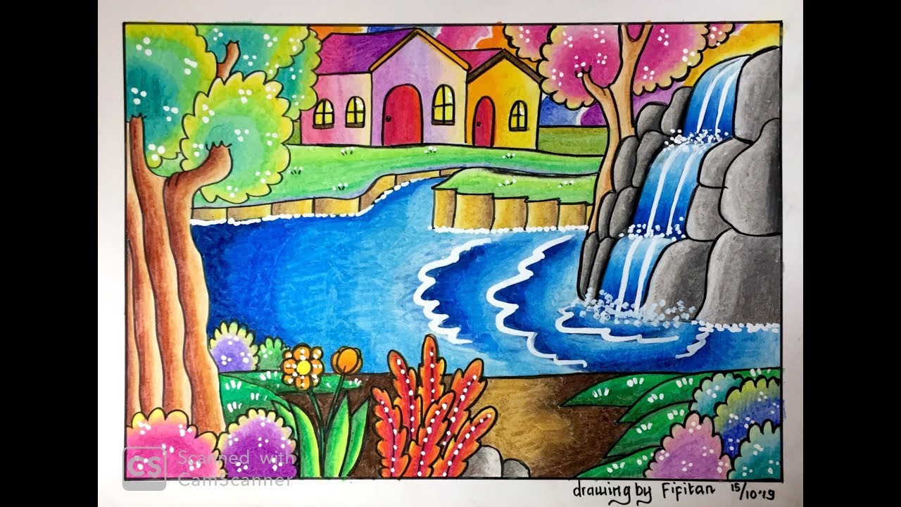 CARA GRADASI WARNA EP 163 