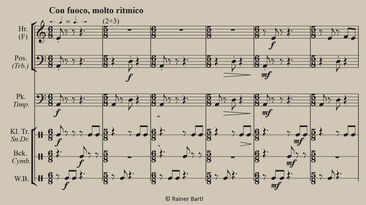 Rainer Bartl, Metamorphosen. Variationen für Orchester / Metamorphoses.Variations for Orchestra