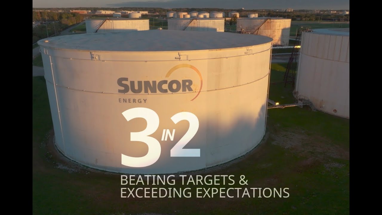 Suncor meets ambitious goals one year ahead of plan, beating targets and exceeding expectations