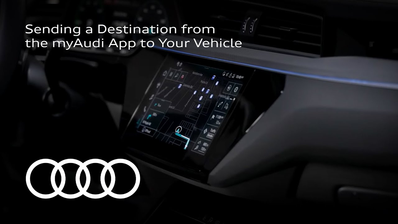 Audi Tech Tutorial: Sending a Destination from the myAudi App to Your Vehicle