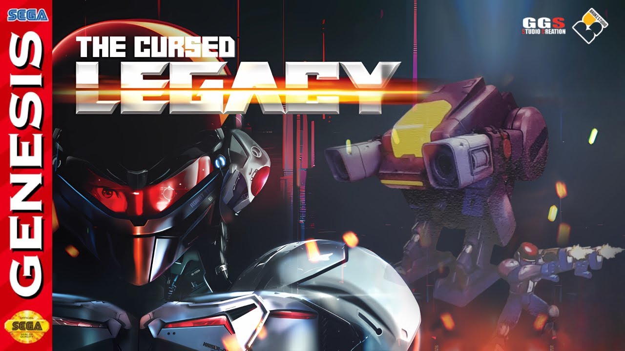 The Cursed Legacy (2025) - Full Gameplay [Sega Genesis]