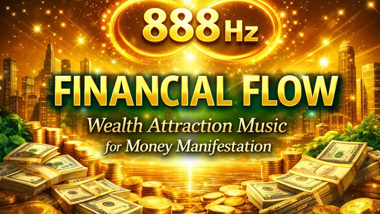 888 Hz Financial Flow | Wealth Attraction Music for Money Manifestation | Infinite Abundance