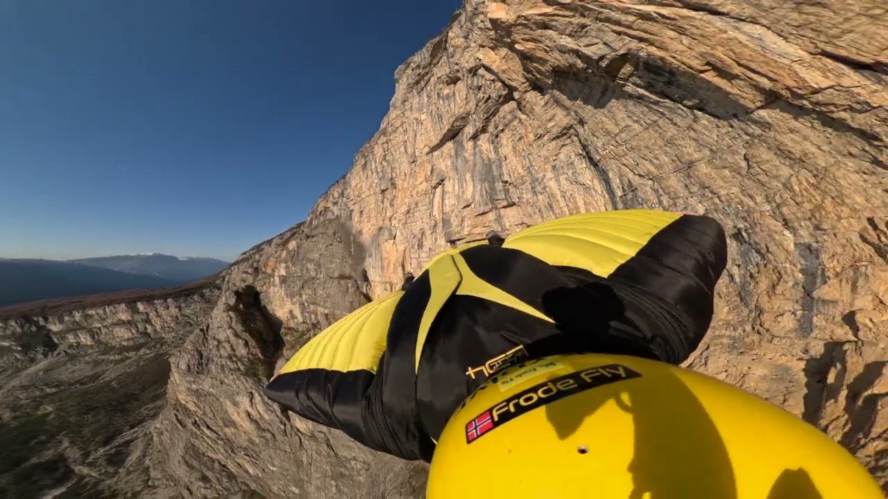 Wingsuit Base : Left Line - Monte Brento Exit.