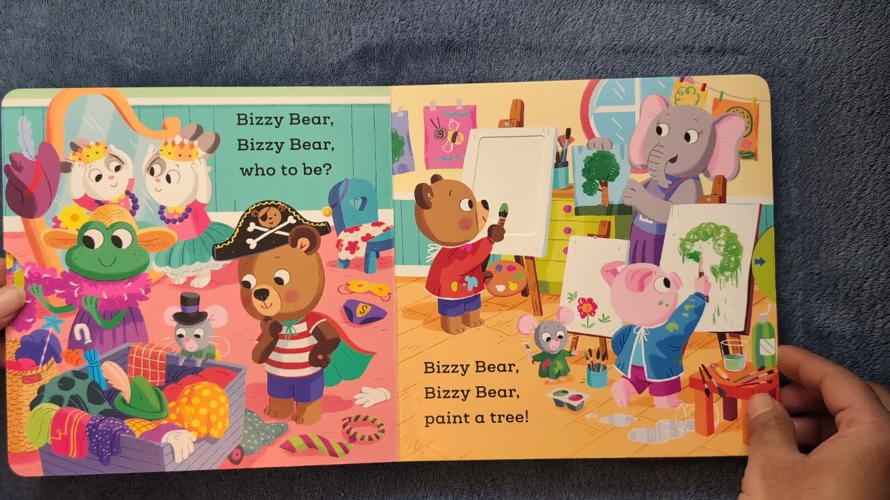 Bizzy Bear 🐾 Pre-School 🐾 by Benji Davies🖋️ Read Aloud Book