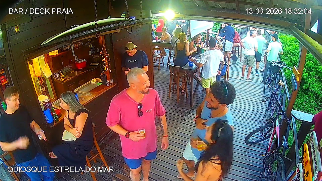 ITAJAÍ SC AO VIVO | QUIOSQUE ESTRELA DO MAR – PRAIA BRAVA | CONEXÃODCTV