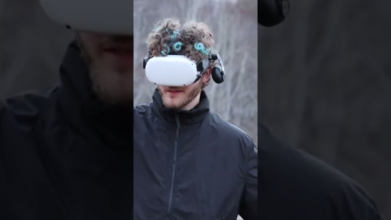 I RAN Around in Gorilla Tag VR (Oculus Quest 2) #shorts