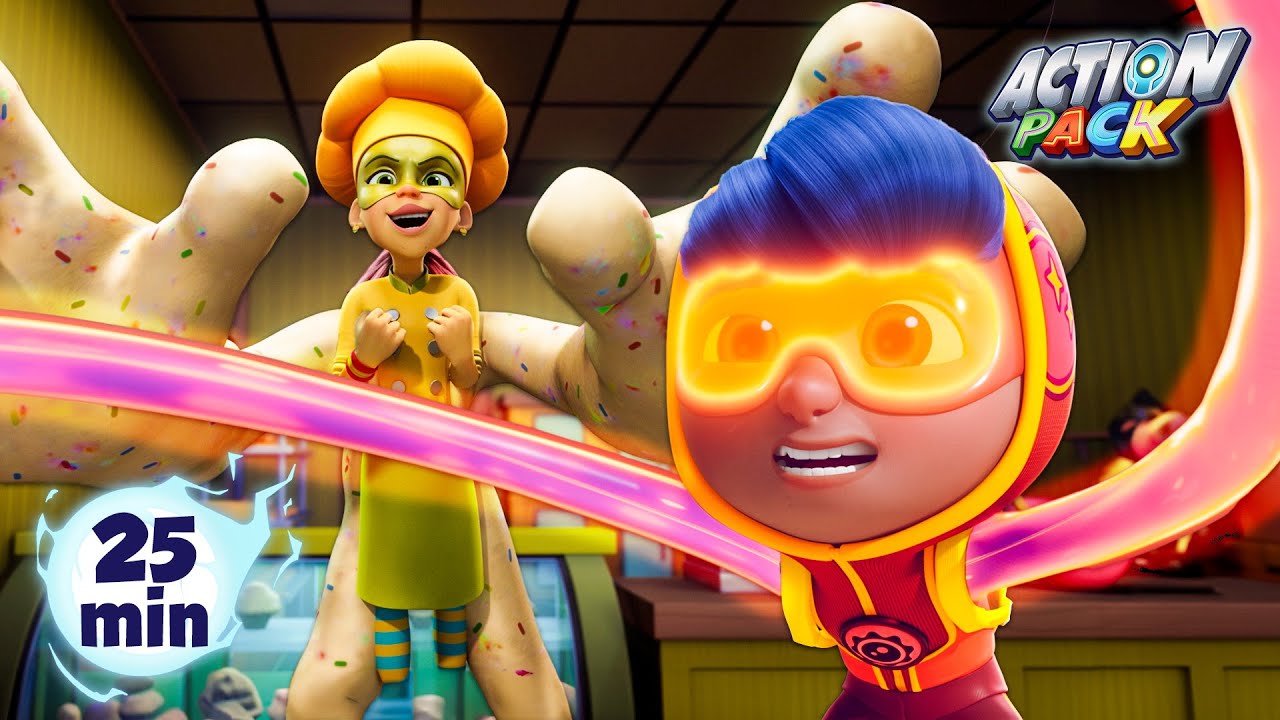 Donut Dodgeball ! 🍩 | Action Pack | Kids Cartoons & Nursery Rhymes | Moonbug Kids