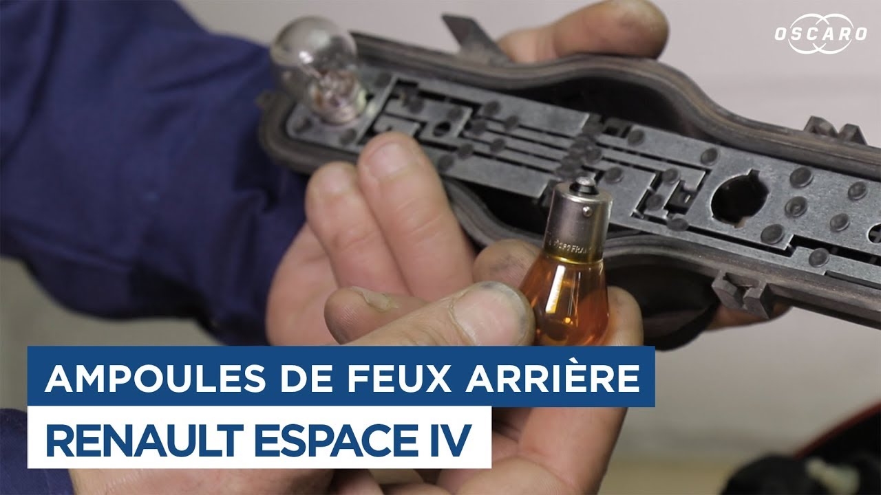 Changer les Ampoules Arrières - Renault Espace