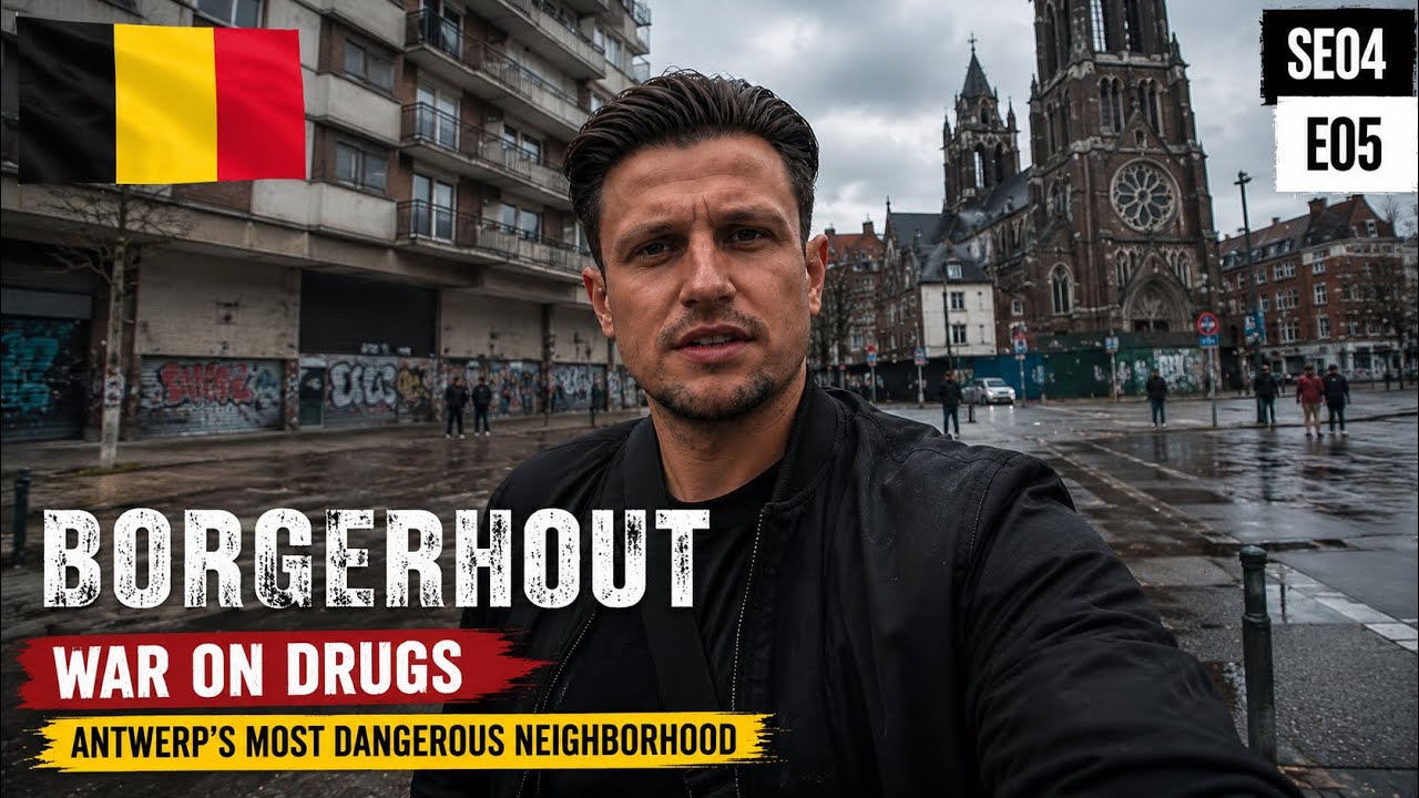Inside The Most Dangerous Neighborhood of Antwerp // Solo Walk Through Borgerhout
