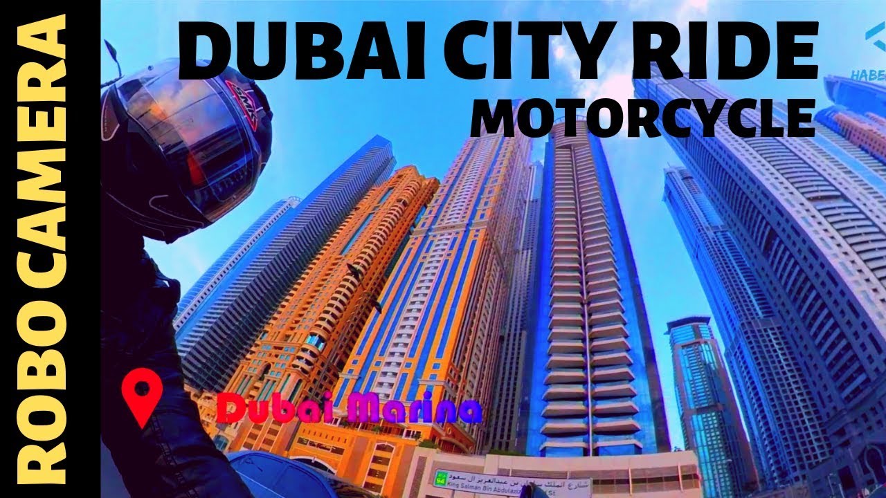 MotorCycle Dubai City Ride - ROBOT CAMERA