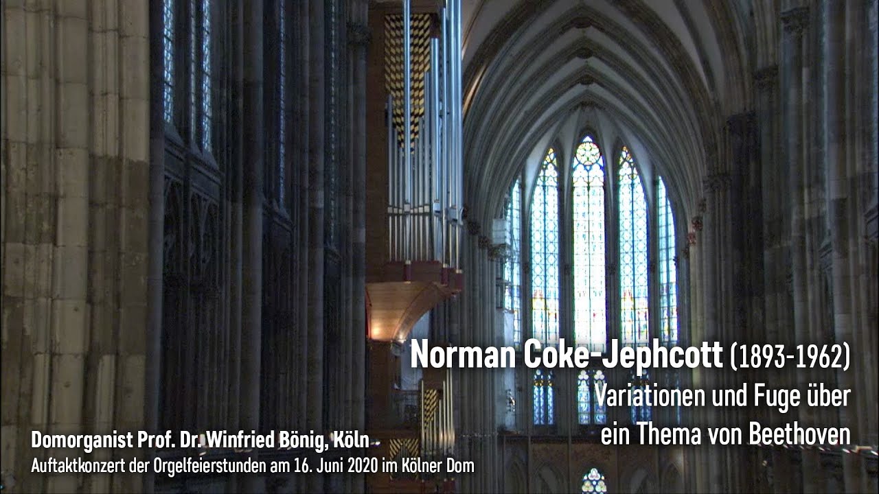 Norman Coke-Jephcott (1893-1962): Variationen und Fuge über ein Thema von Beethoven