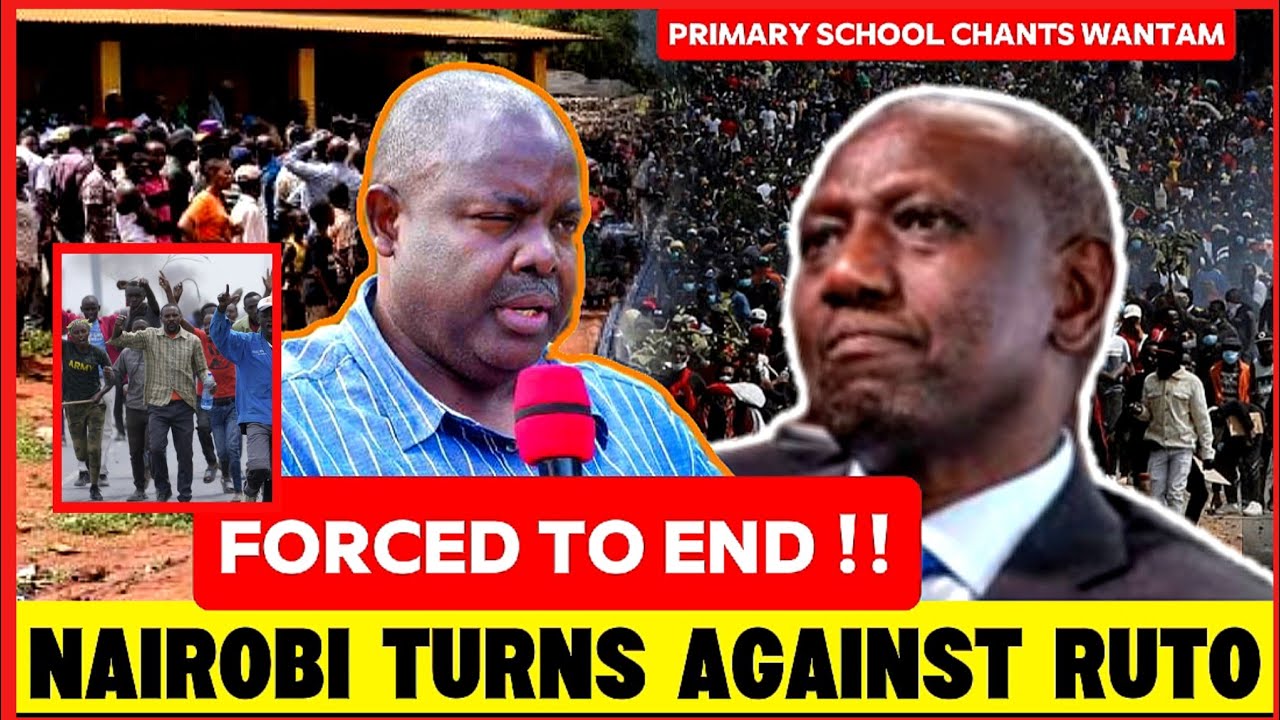 KAWANGWARE RESIDENTS TURNS AGAINST RUTO & HIS MPS FORCES HIS RALLY TO END OVER HIS LIES 