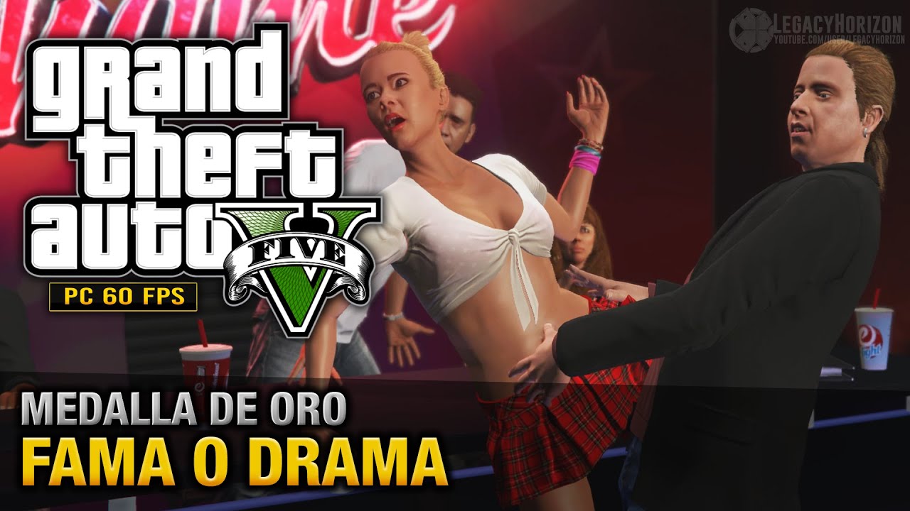 GTA 5 PC - Misión #22 - Fama o drama (Oro/100% - 1080p 60fps)