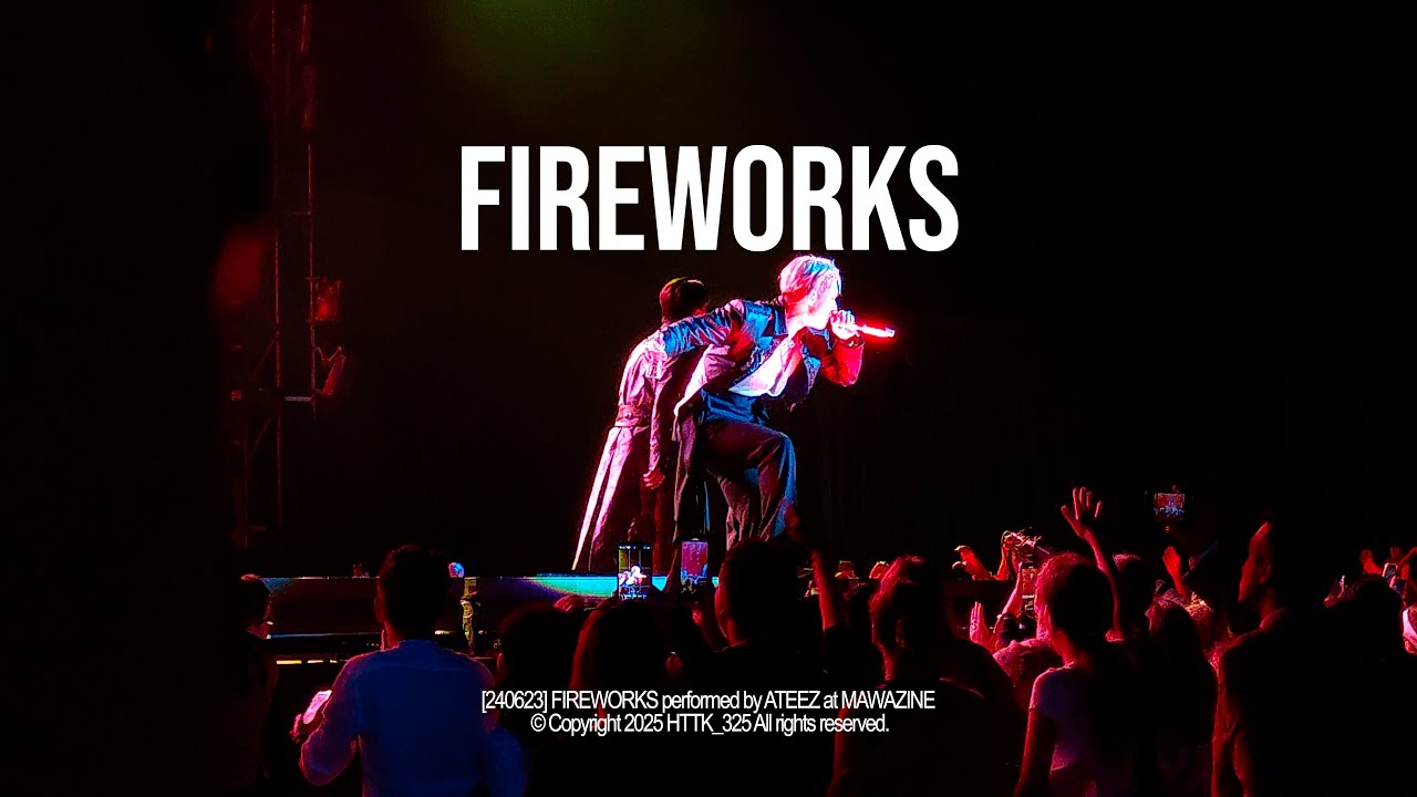 240623 [4k] FIREWORKS (I'm the one) at MAWAZINE FANCAM | 에이티즈 마와진