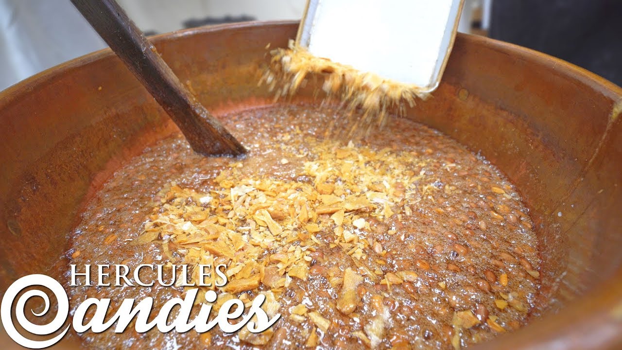 Satisfying Sounds: Peanut Brittle - ASMR