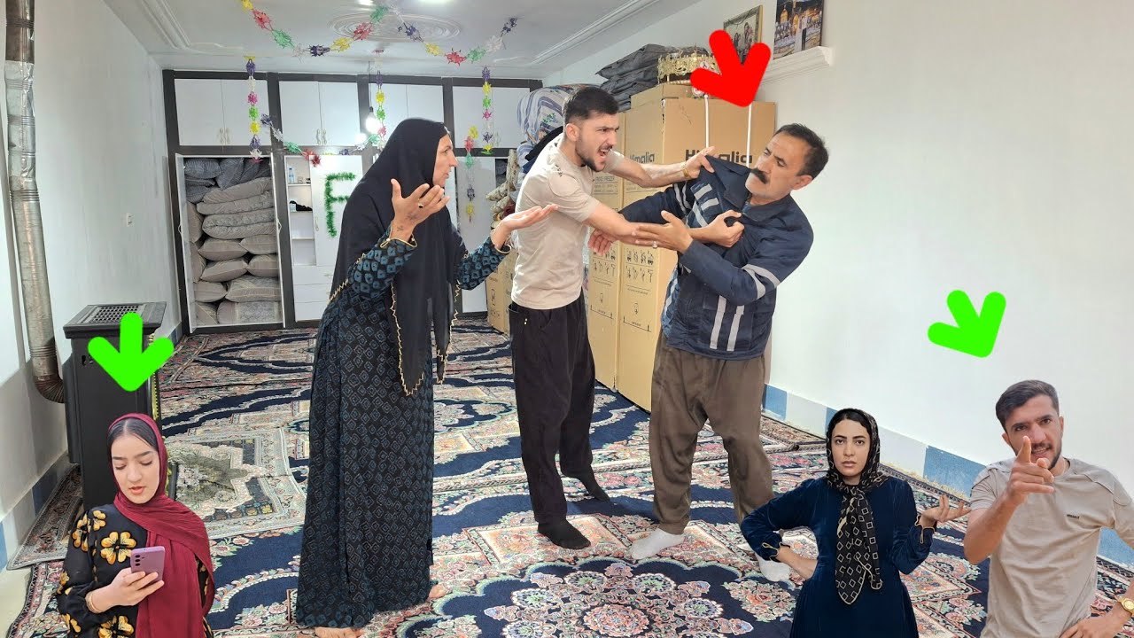 Shahram's fight with the operator: Shahram's anger after Fatemeh's words about Farhad