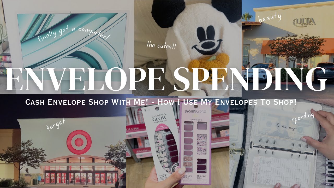 Shop With Me! | How I Shop Using the Cash Envelope System | Target, Apple, Ulta, Walmart