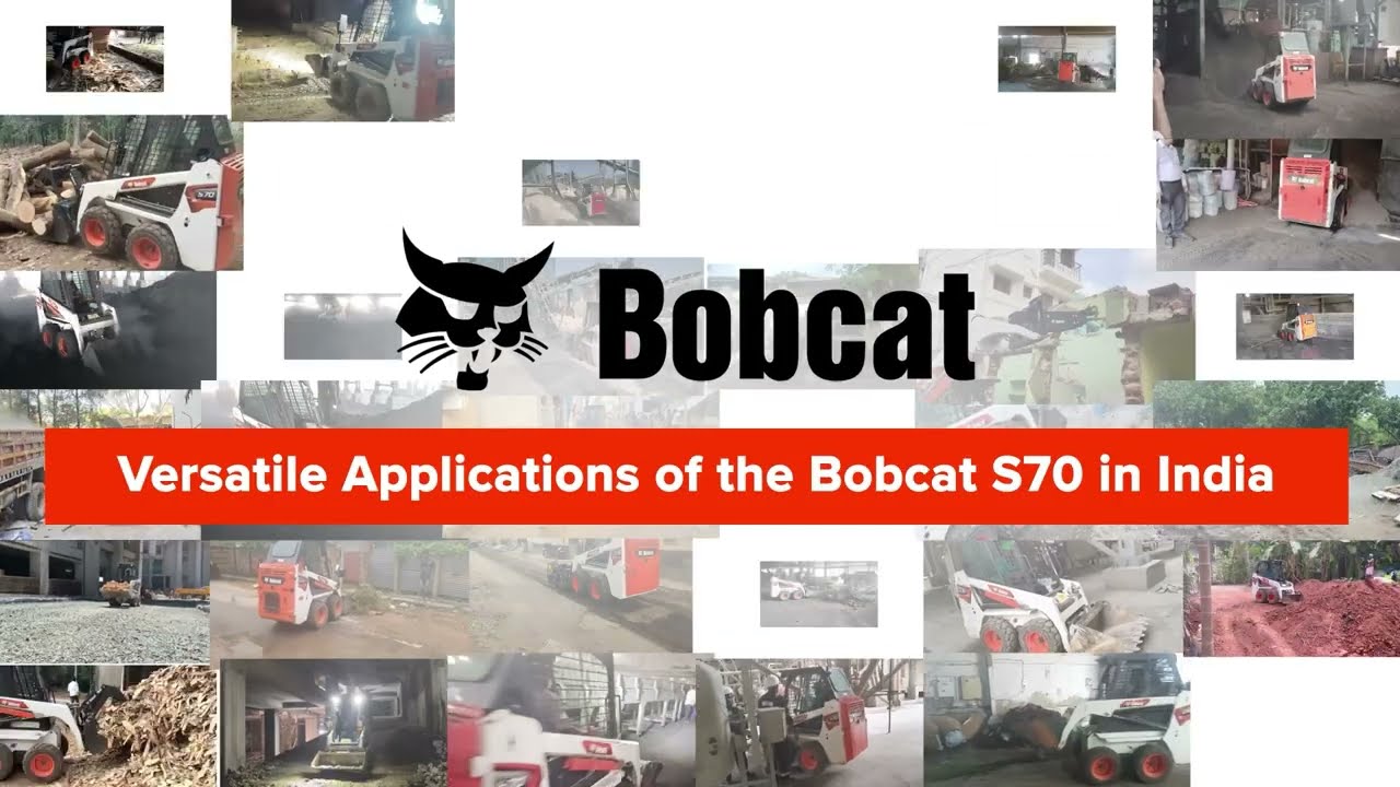 Bobcat S70 Skid Steer Loader Applications in India