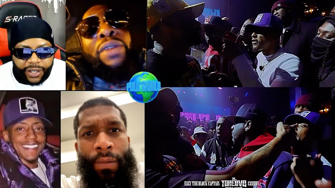 CASSIDY VS EAZY TBC ALMOST FIGHT!!! EVENT CANCELLED | BILL COLLECTOR & TRAP EXCLUSIVE 