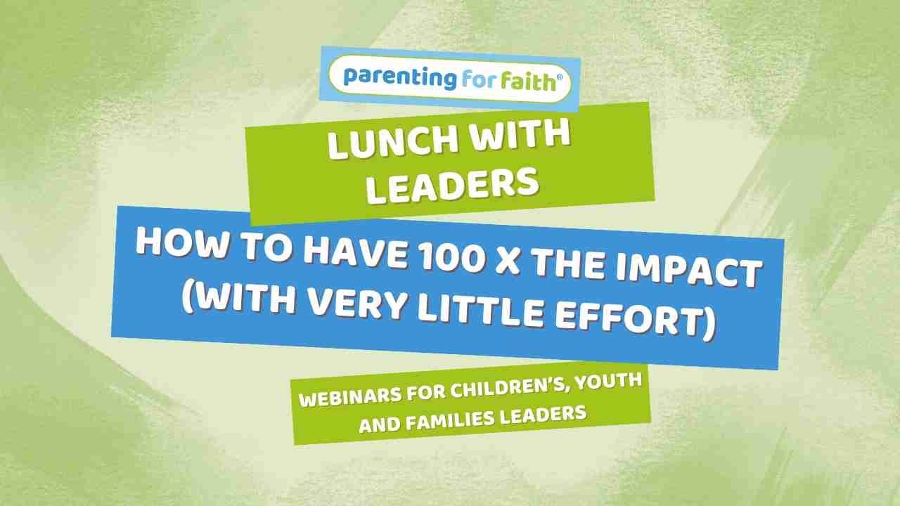 How to have 100x the impact with just a little effort
