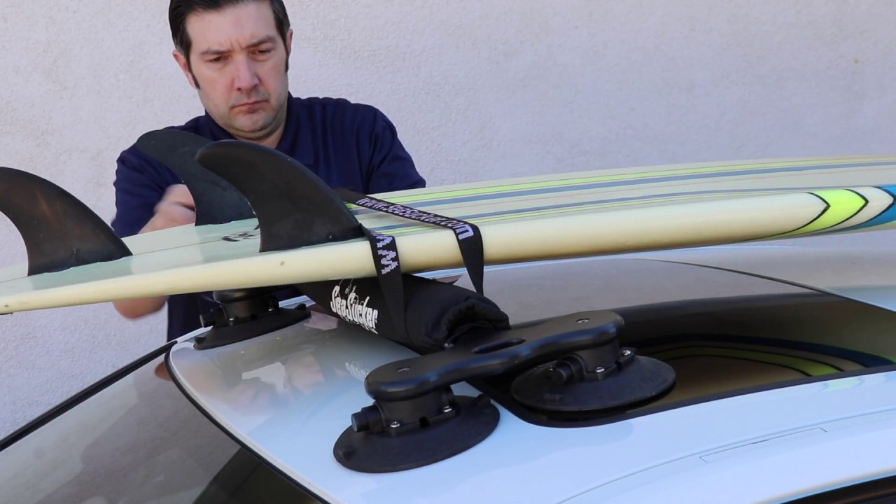 SeaSucker SP3300 Surfboard Board Rack Installation by California Car Cover