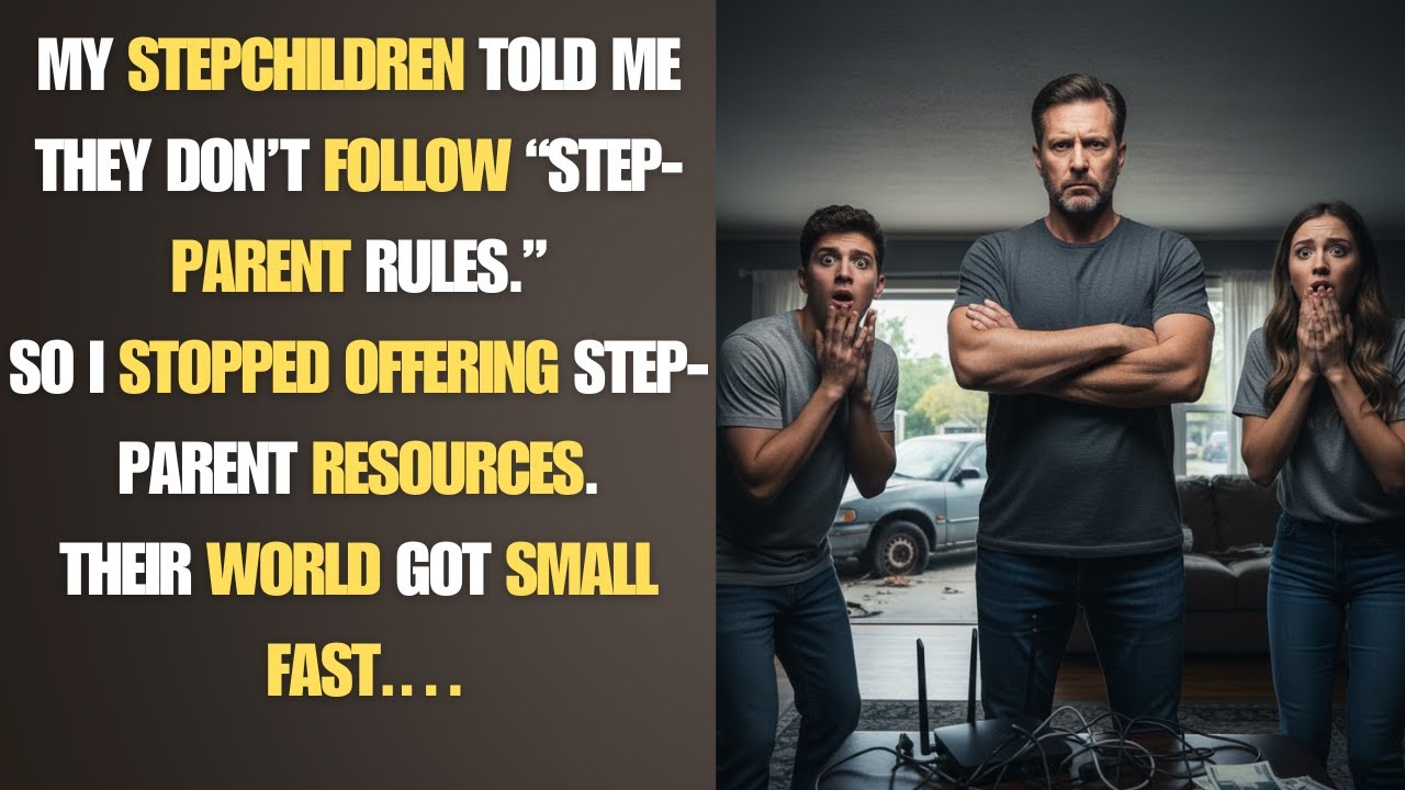 My stepchildren told me they don’t follow “step-parent rules. Stopped offering - BEST REDDIT STORIES