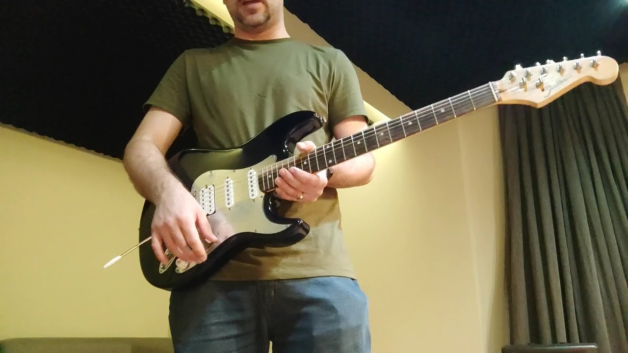 Stratocaster shelter com captadores Sérgio Rosar