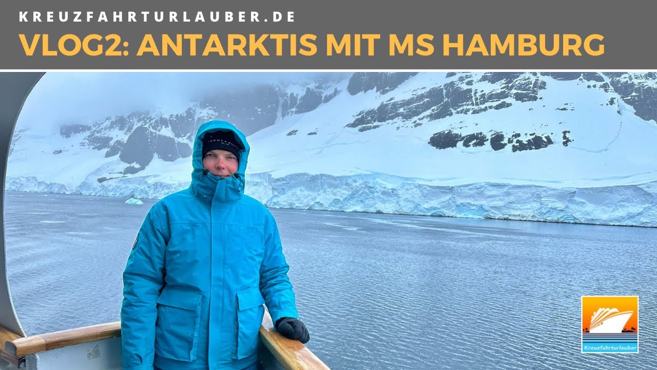 Antarktis-Expedition: Zu Besuch bei den Pinguinen und Eisbergen am Südpol - VLOG 2 MS Hamburg
