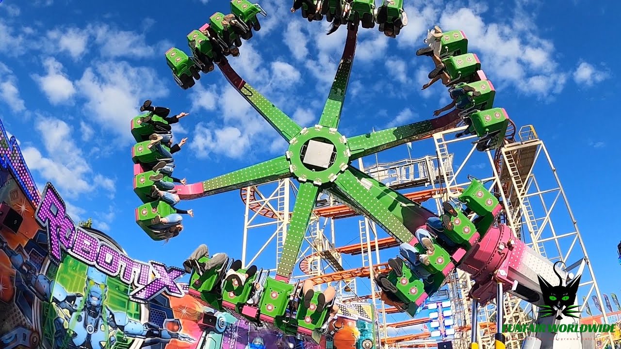 Lenzner's ROBOTIX - BATTLE OF THE TITANS: Stunning KMG Move It 24 Ride at Kirmes Esssen 2022! 🇩🇪