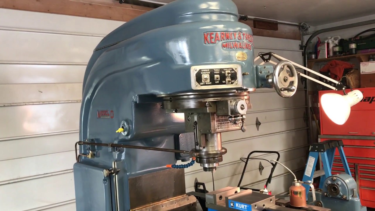 Kearney & Trecker 2d Rotary Head Mill