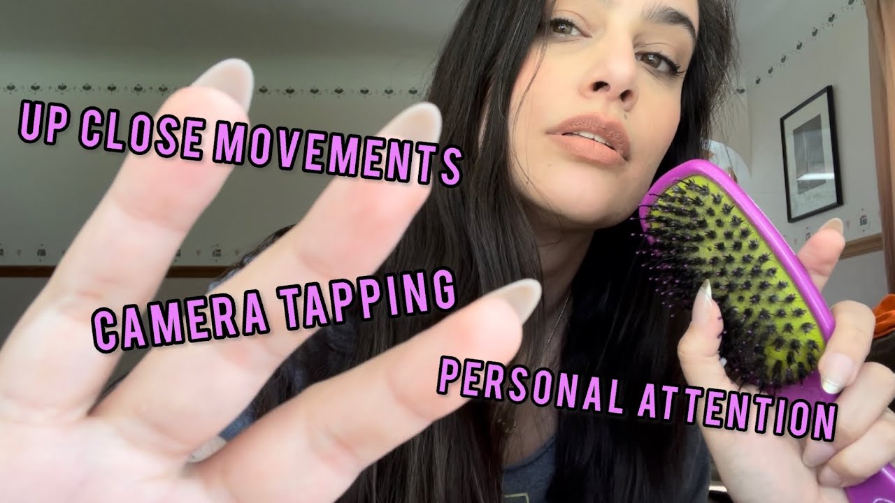 ASMR Fast Hand Sounds, Mouth Sounds, Personal Attention + Camera Tapping (LoFi)
