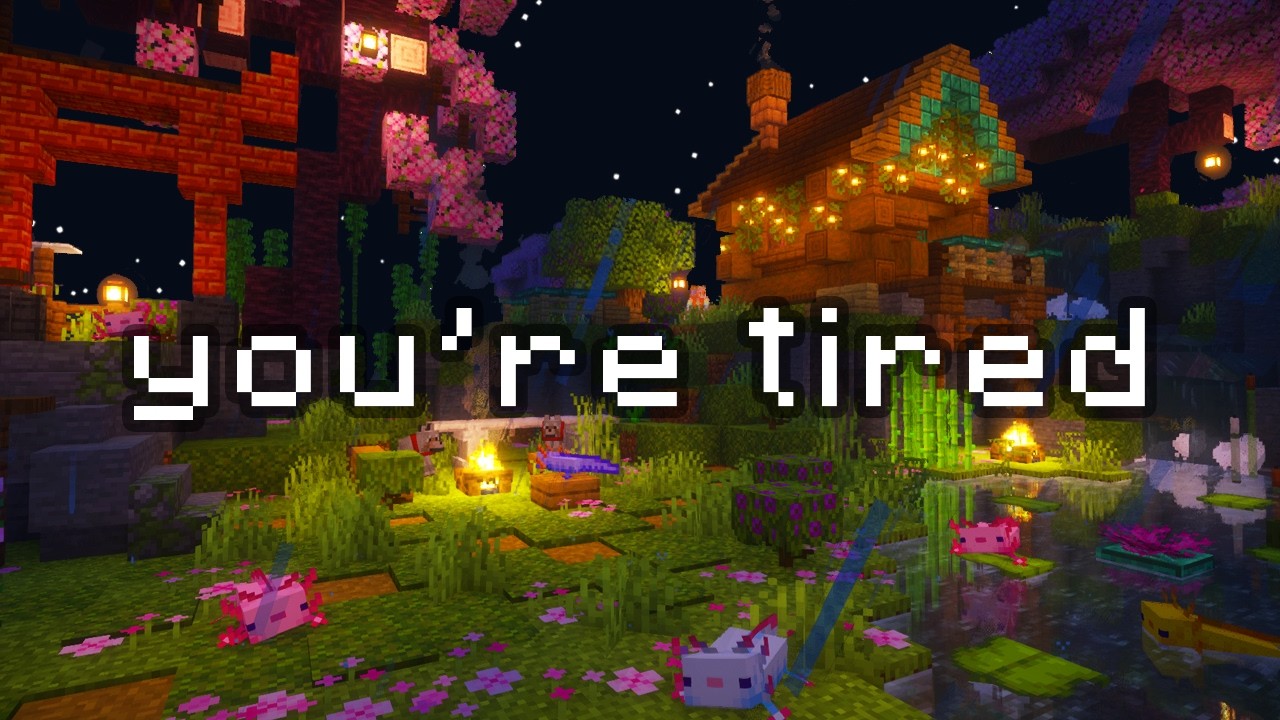don't worry, tomorrow is a new day... (minecraft ambience)