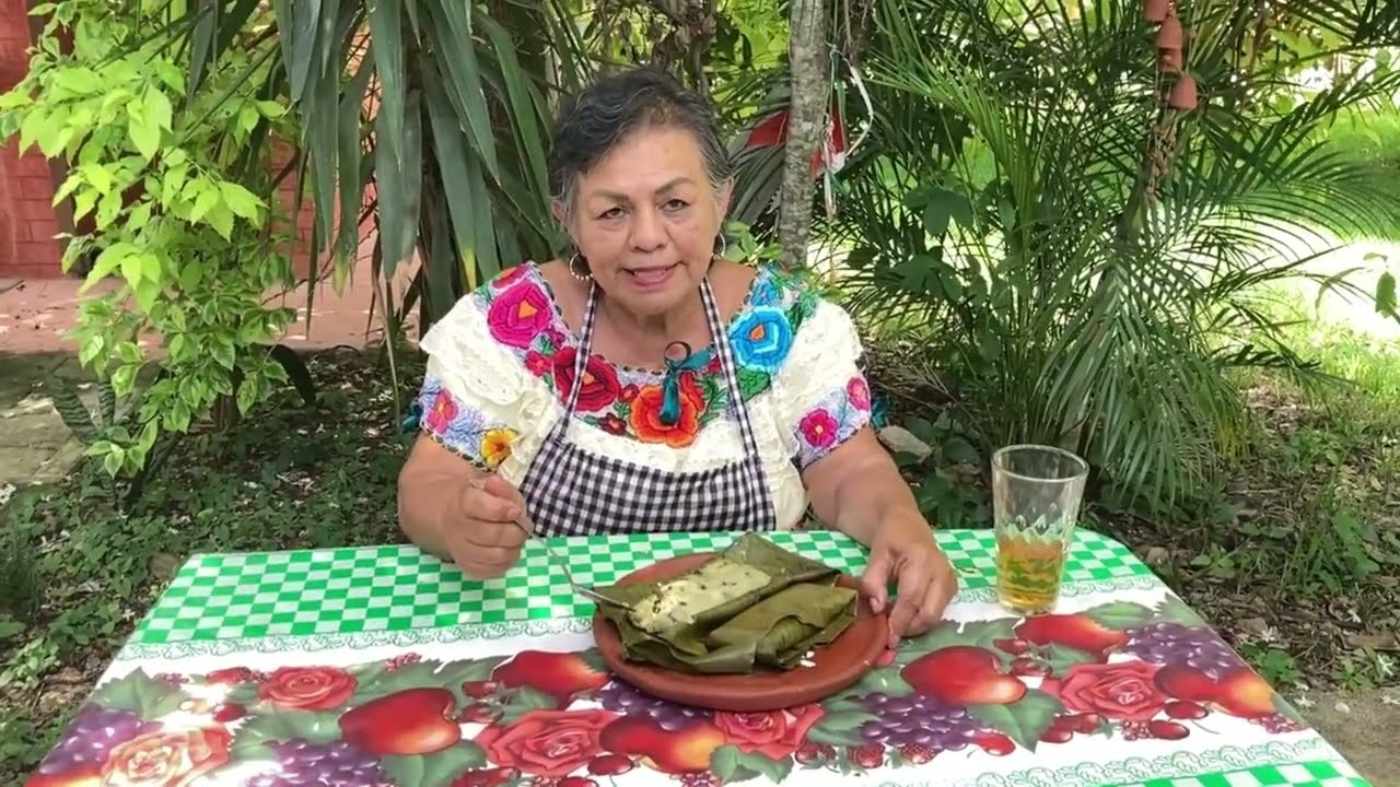 Tamales de chaya. Deliciosos.
