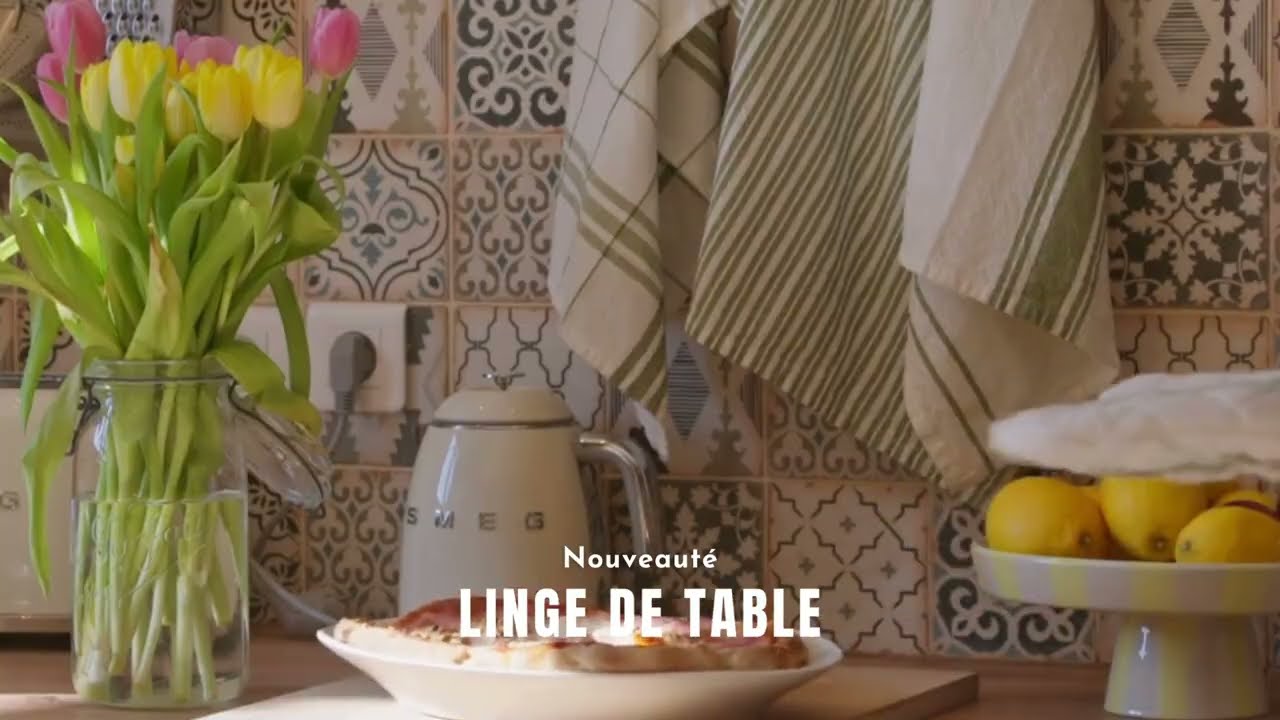 Nouvelle collection de linge de table chez Tradition des Vosges