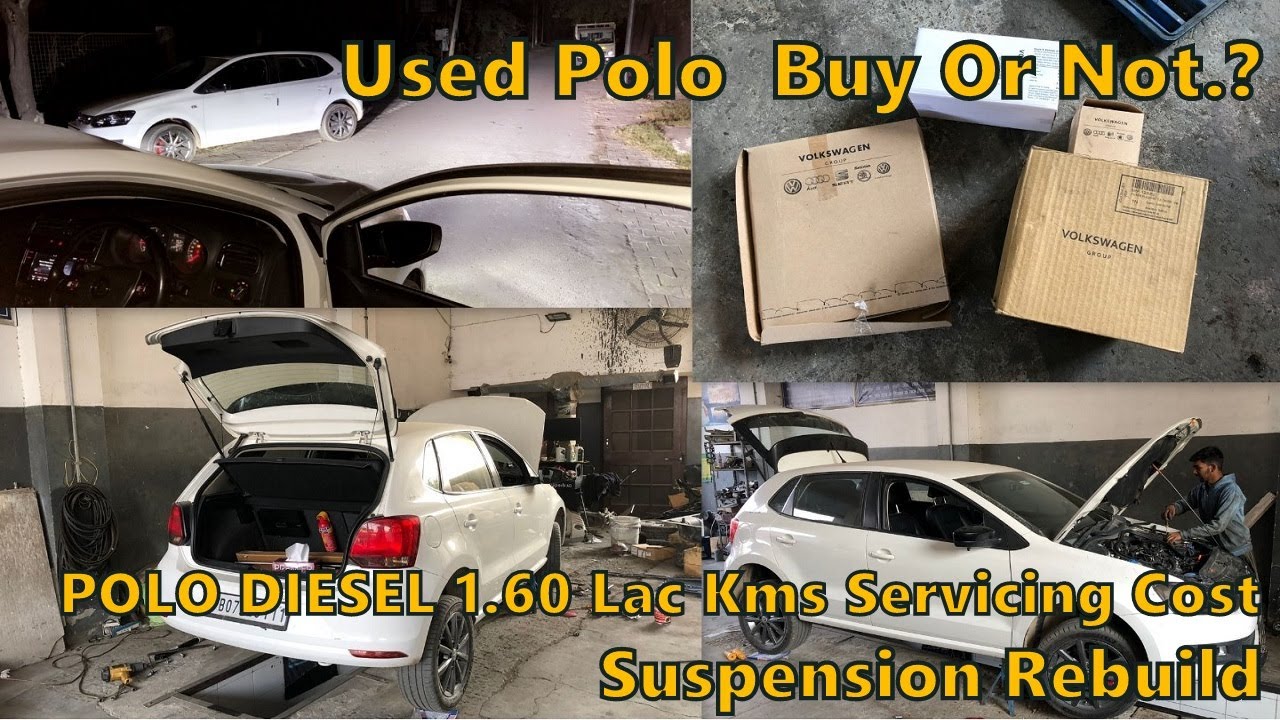Vw Polo Diesel Servicing Cost | 1.60 Lac Kms Driven | Polo Suspension Rebuild | Moneysinghofficial