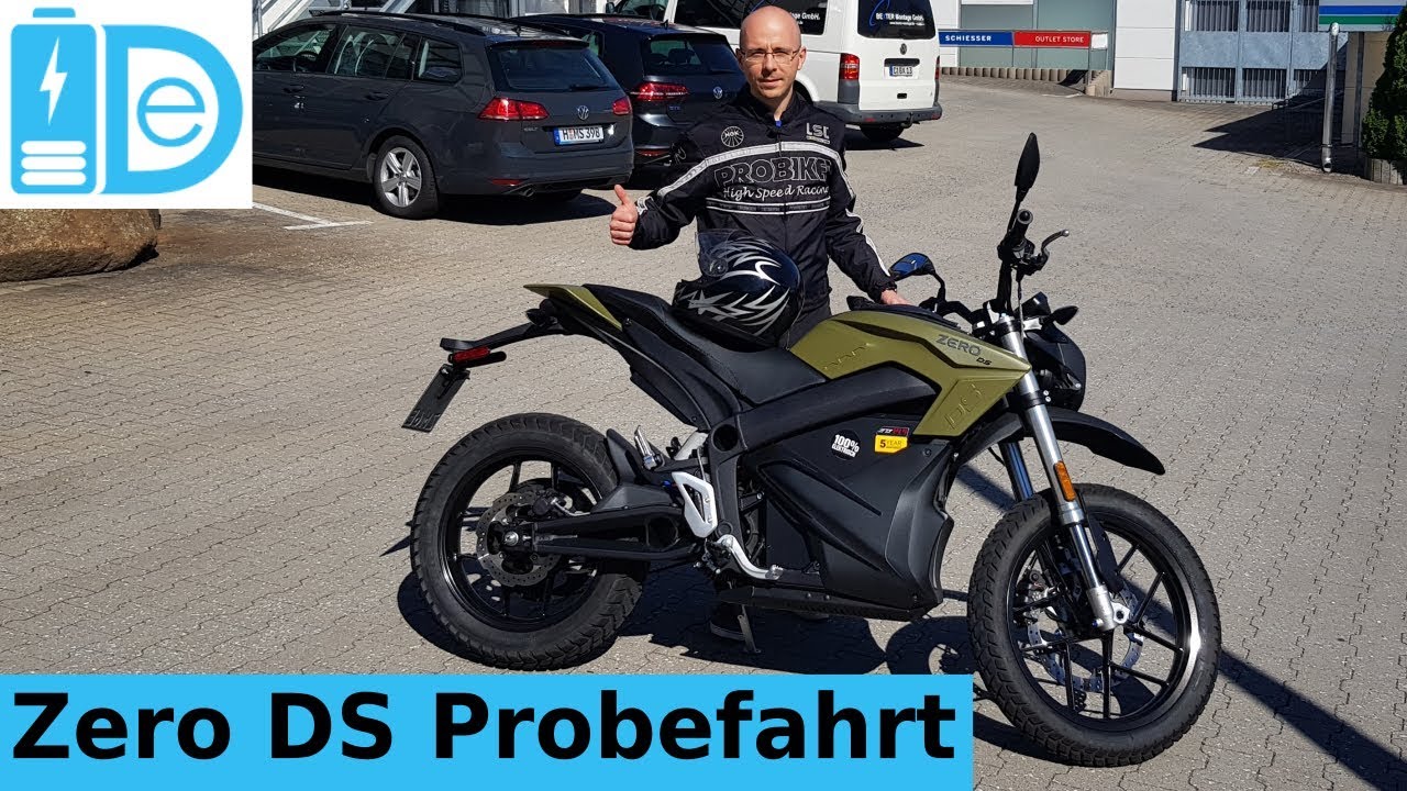 Zero DS ZF 14.4 11 KW Probefahrt - Das Elektromotorrad aus Kalifornien