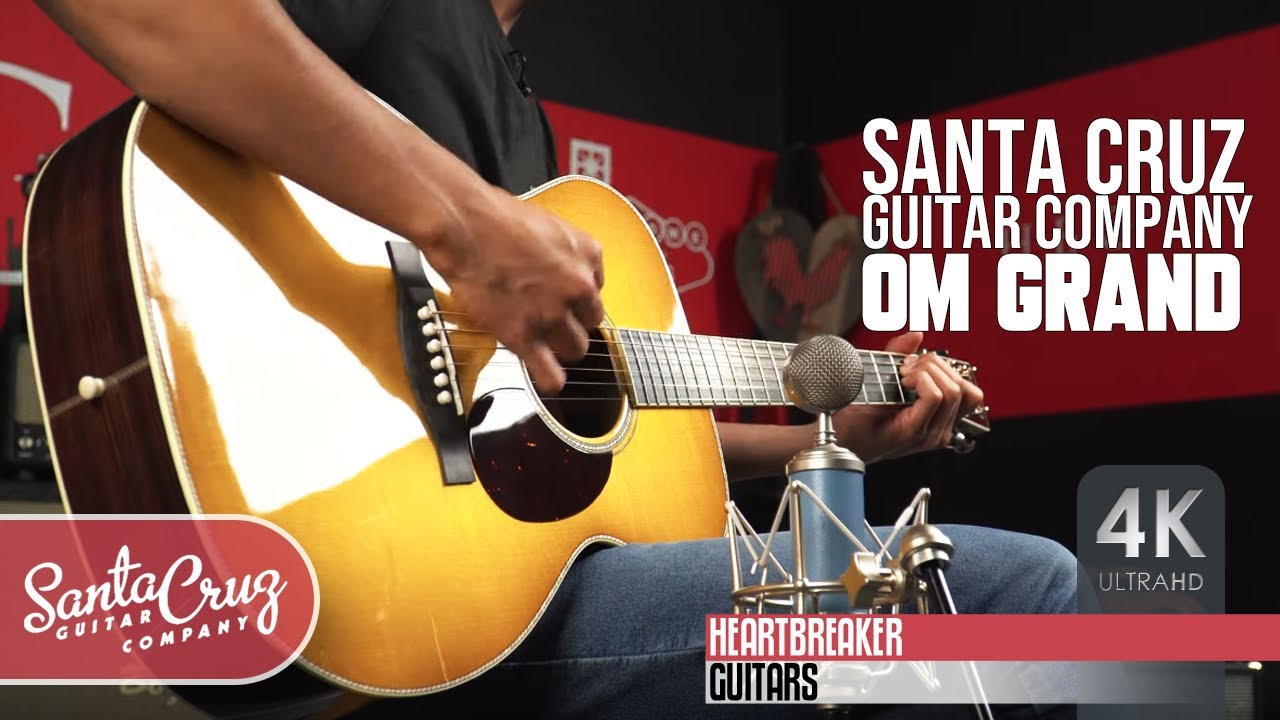 Santa Cruz OM Grand with Buttered Toast Sunburst Finish