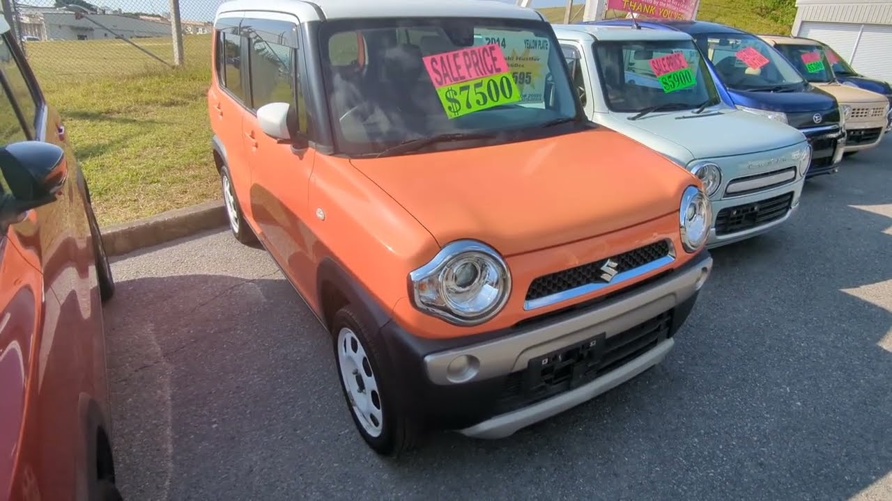 Автомобили б/у от Johnny's Used Cars Okinawa - Suzuki Hustler 2014 года выпуска (20080)