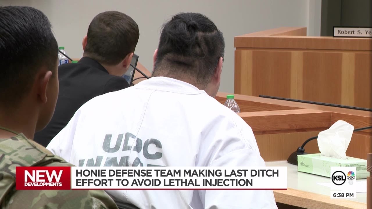 Honie makes a final plea for mercy before execution date