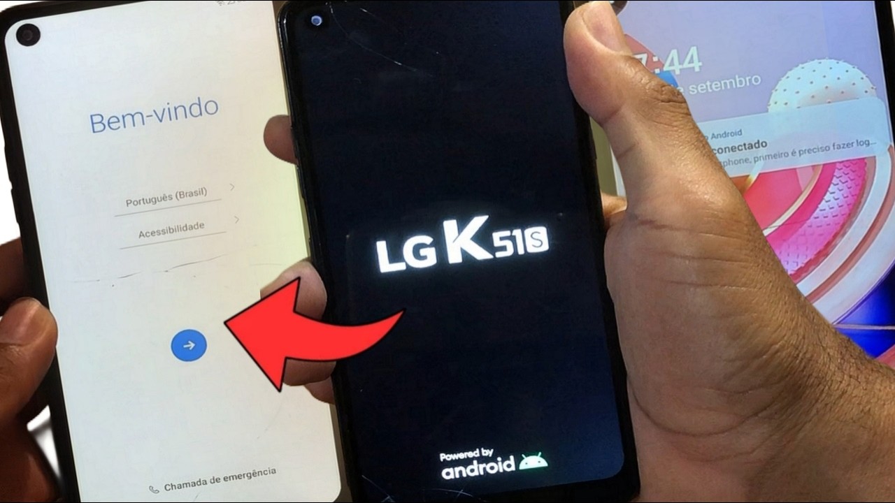 LG k51s - Como Remover Conta Google LG k51s 