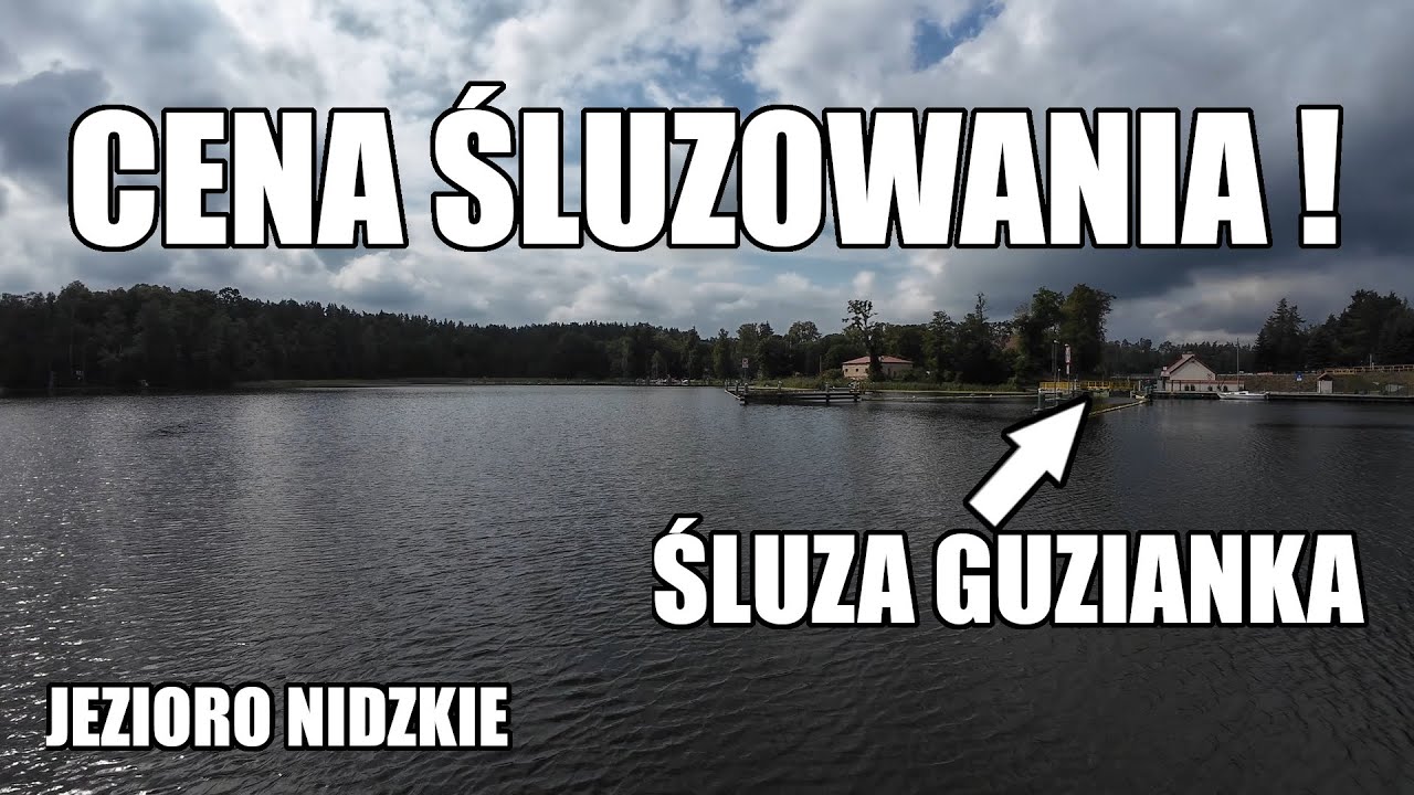 CENA Śluzowania Żaglówki? *Houseboat - Jezioro Nidzkie