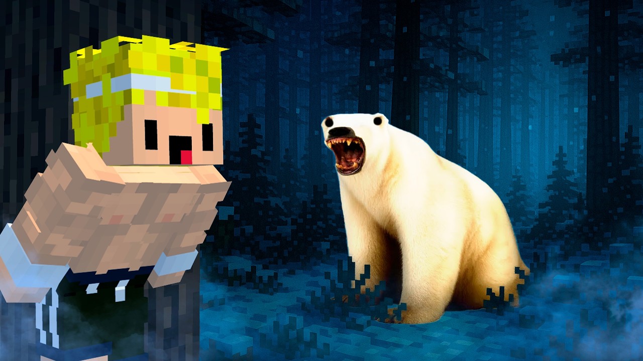 Sobreviv&iacute; al ICE BEAR 2026 en Minecraft...