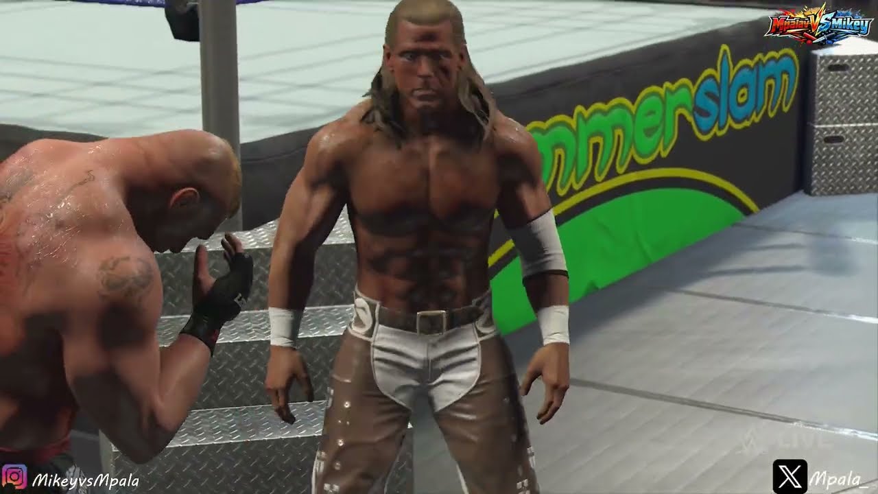 WWE 2K26 - Shawn Michaels vs Brock Lesnar