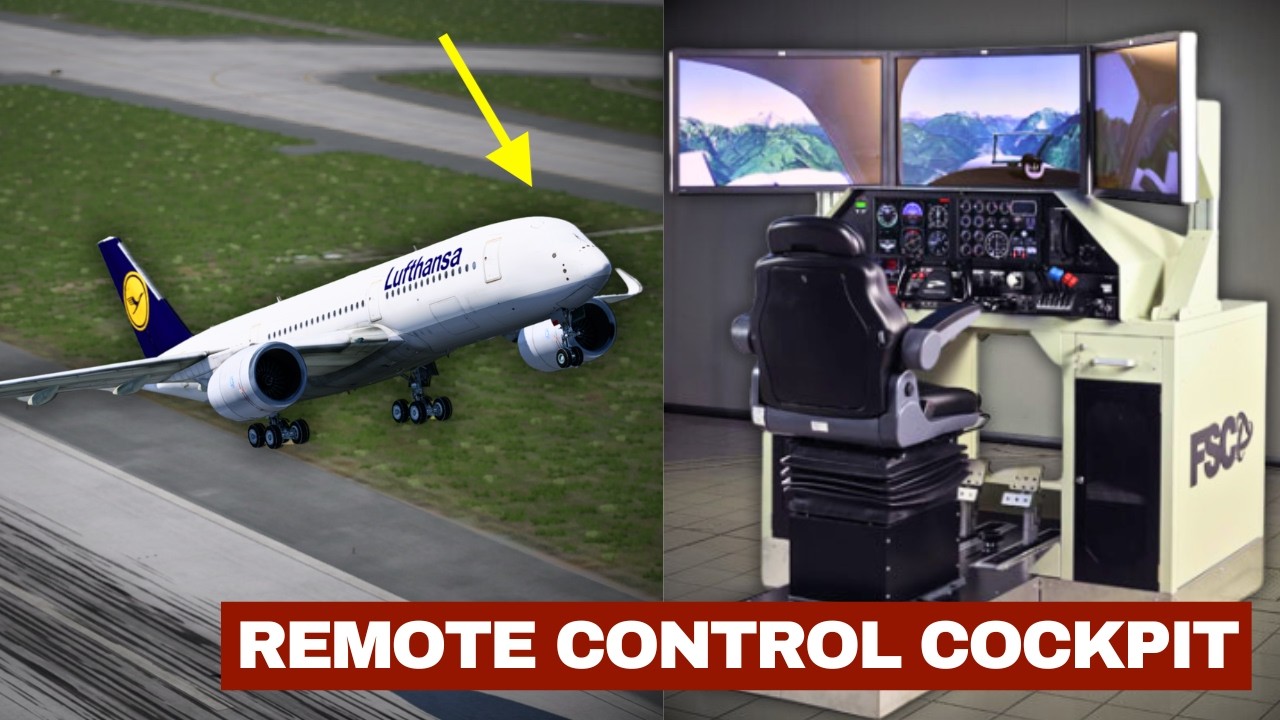 The Future of Flying: Remote-Controlled AIRLINERS